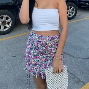Floral skirt